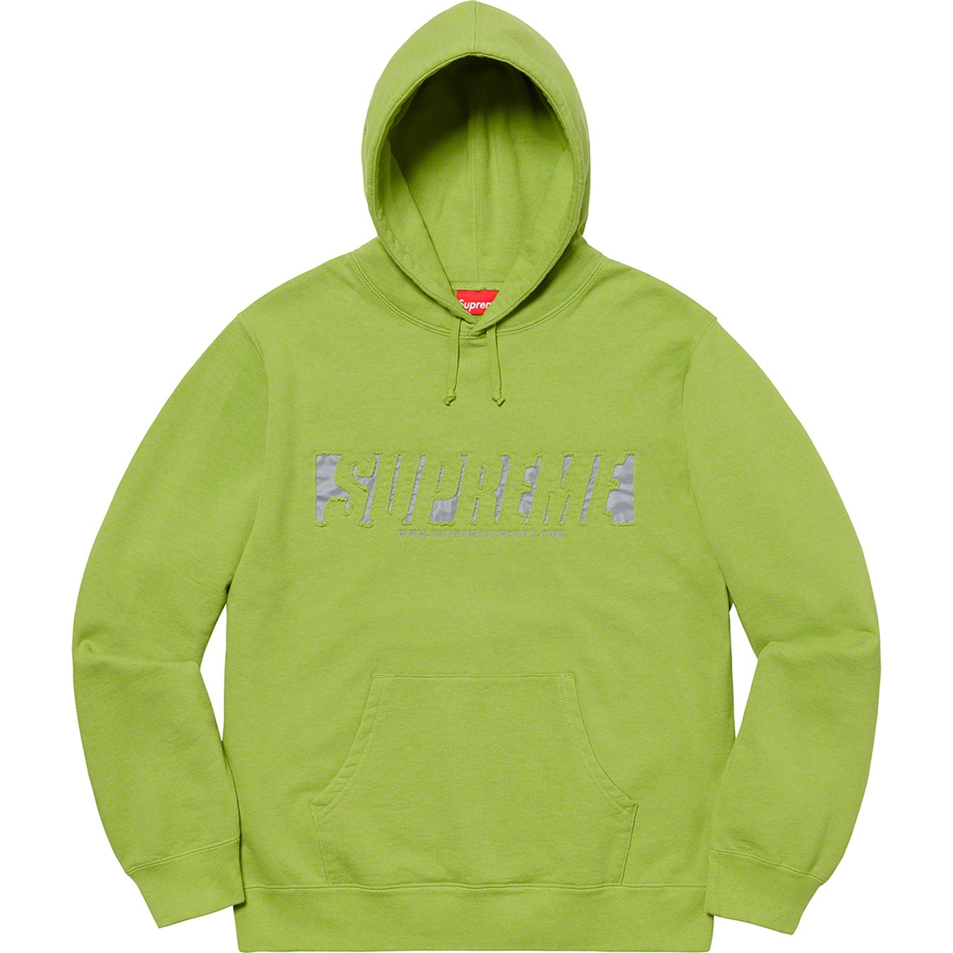 Reflective Cutout Hooded Sweatshirt view 8